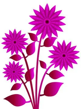 Tree ,plant, flower,icon Stock Illustration