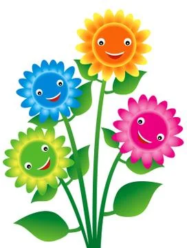 Tree ,plant, flower,icon Stock Illustration