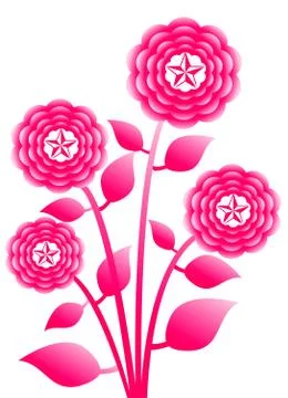 Tree ,plant, flower,icon Stock Illustration