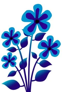 Tree ,plant, flower,icon Stock Illustration