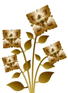 Tree ,plant, flower,icon Illustrazione stock