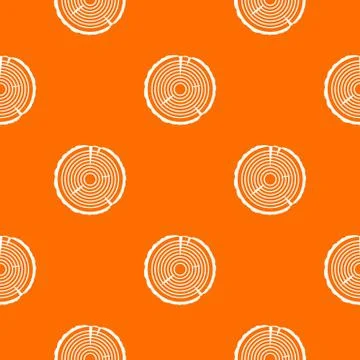Tree ring pattern seamless Stock Illustration