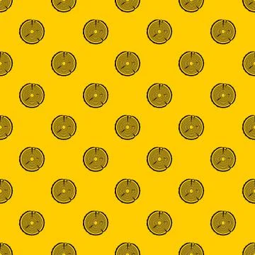 Tree ring pattern vector Stock Illustration