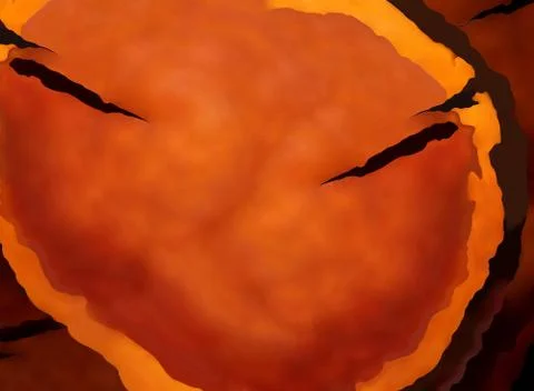 A Tree Ring Structure on Wooden Background Stock Illustration