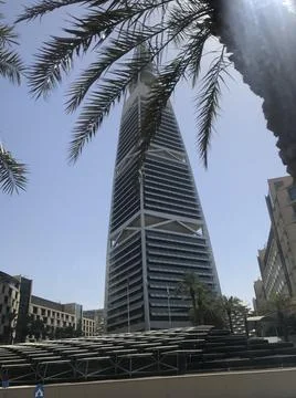 The tree shadow front of the building Stock Photos