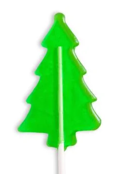 Tree shape lillipop Stock Photos