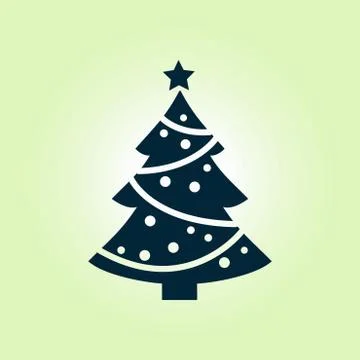 Tree sign icon Stock Illustration