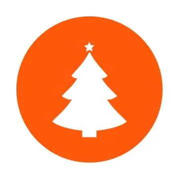 Tree sign icon. Illustrazione stock