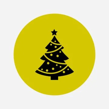 Tree sign icon. Stock Illustration