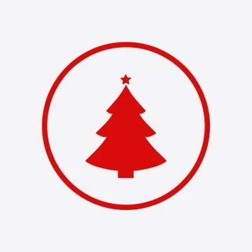 Tree sign icon. Stock Illustration