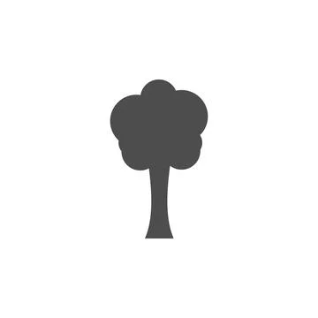 Tree silhouette icon. Element of web icon. Premium quality graphic design icon Stock Illustration