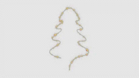 Tree On Stage Loop Alpha Stock Footage 220723291