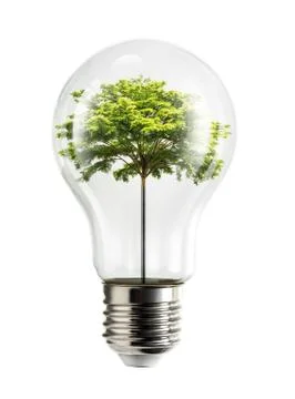 Tree stuff internal light bulb Stock Photos
