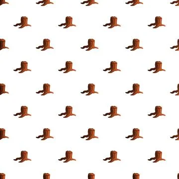 Tree stump brown wood pattern white background 스톡 일러스트