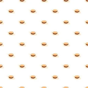 Tree stump cross section seamless pattern background 스톡 일러스트