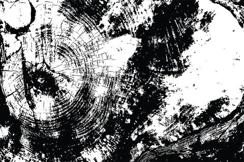 Tree stump macro texture Stock Illustration