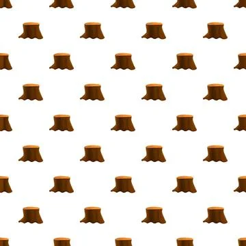 Tree stump pattern representing logging and deforestation 스톡 일러스트