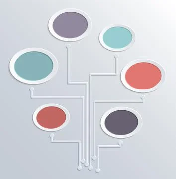 Tree symbol communication information technology Stock Illustration