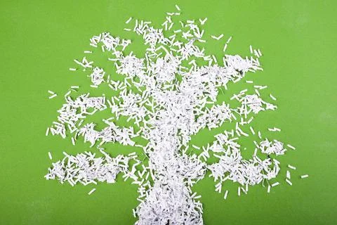 Tree symbol concept Stock Photos