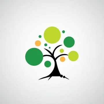 Tree symbol Stock Illustration