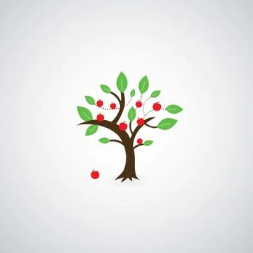 Tree symbol Stock Illustration