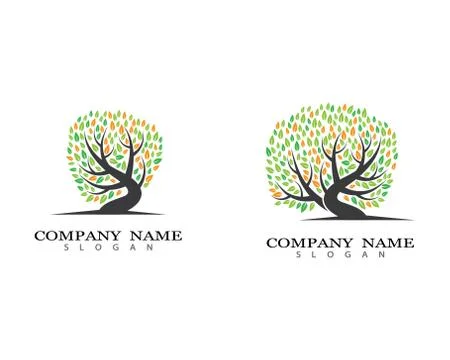 Tree symbol vector icon Stock Illustration