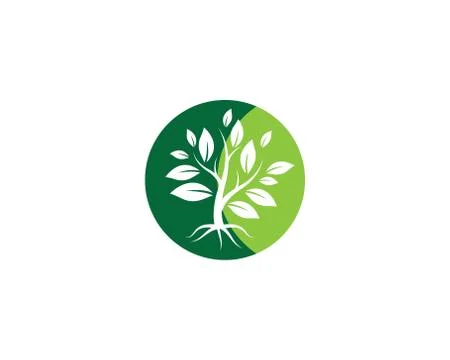 Tree symbol vector icon Stock Illustration