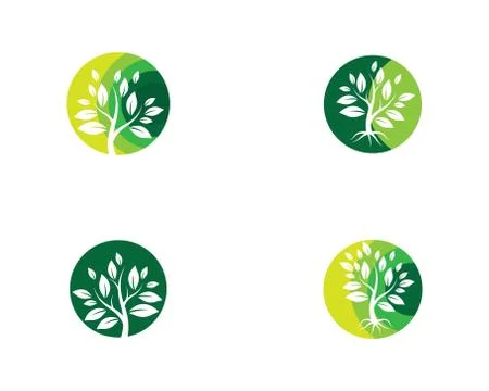 Tree symbol vector icon Stock Illustration