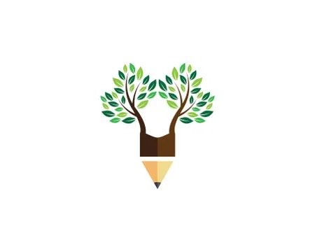 Tree symbol vector icon Stock Illustration