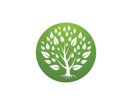 Tree symbol vector icon illustration Stock Illustration