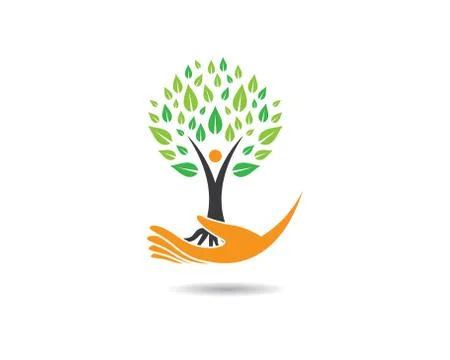 Tree symbol vector icon illustration Stock Illustration
