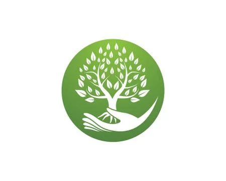 Tree symbol vector icon illustration Stock Illustration