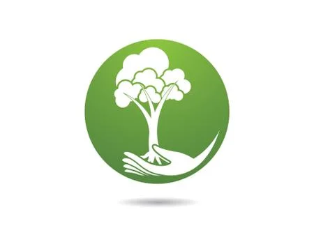 Tree symbol vector icon illustration Stock Illustration