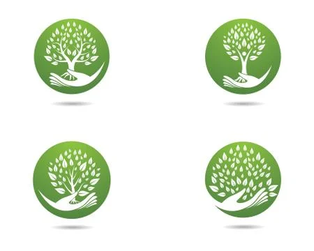 Tree symbol vector icon illustration Stock Illustration