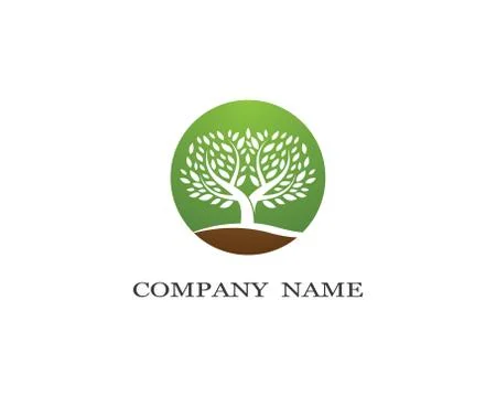 Tree symbol vector icon illustration Stock Illustration