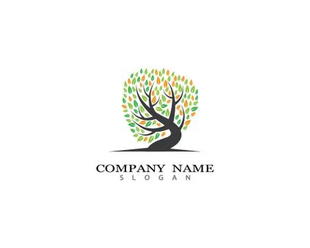 Tree symbol vector icon illustration Stock Illustration
