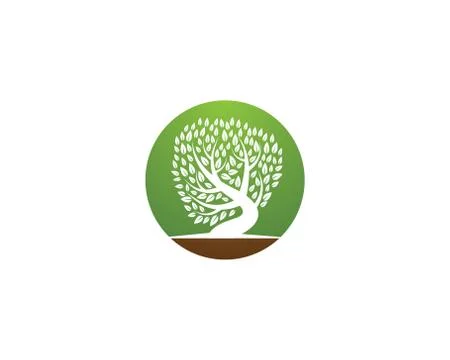 Tree symbol vector icon illustration Stock Illustration