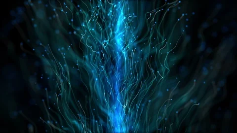 Tree of Synapses Blue Stock Footage 125337381