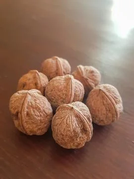 From tree to table the alluring landscape of walnuts unpeeled Stock Photos