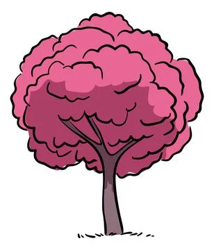 Tree Thin Line Icon stock illustration Stock Illustration