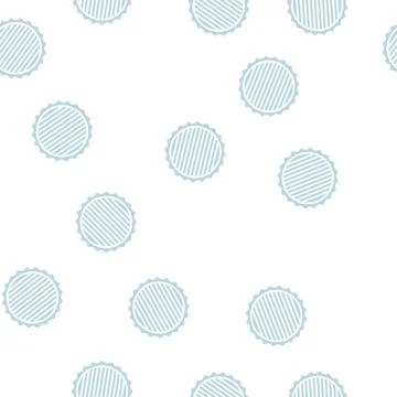 Tree timber glyph seamless pattern Illustrazione stock