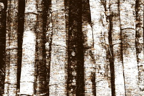 Tree trunk grunge Illustrazione stock