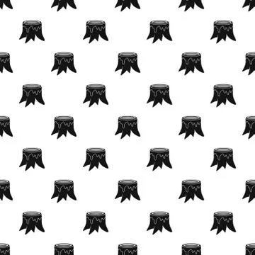 Tree trunk pattern seamless Stock Illustration