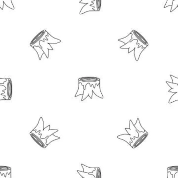 Tree trunk pattern seamless Stock Illustration