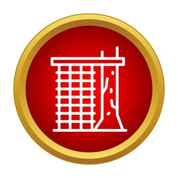 Tree trunk protection icon showing security and growth Stock Illustration