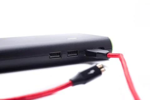 Tree usb battery Stock Photos