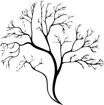 Tree vector art design Ilustración de archivo