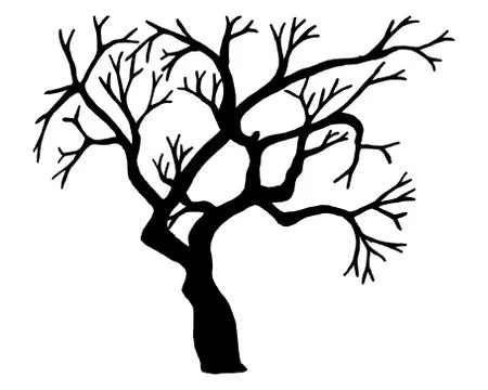 Tree vector isolated on white background. Stock Illustration