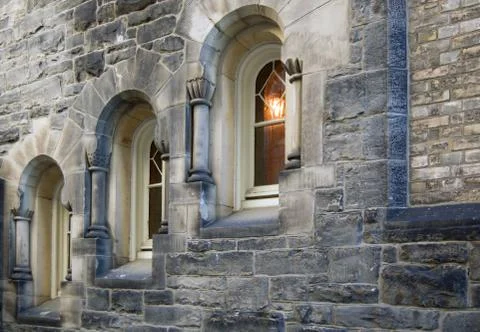 Tree windows Stock Photos