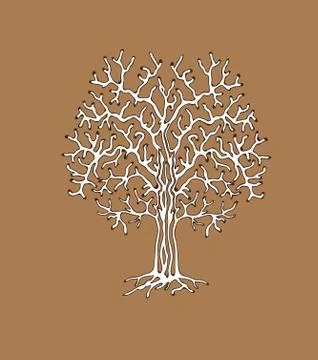 Tree ZIP Stock Illustration